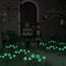 Solar Scary Eyeballs Lights Outdoor Halloween Decoration Swaying Light Halloween Path Lights Ornaments with Total 12LED IP65 Waterproof for Yard Garden Patio Party Decor